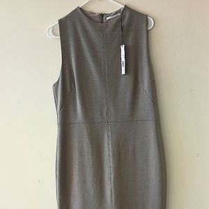 T Tahari Taupe Dress Size 12. NWT